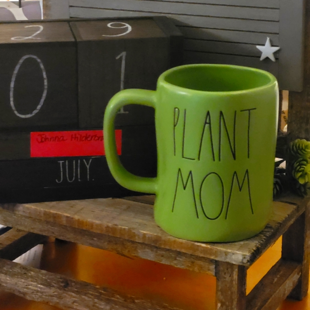 Rae Dunn double sided mug
